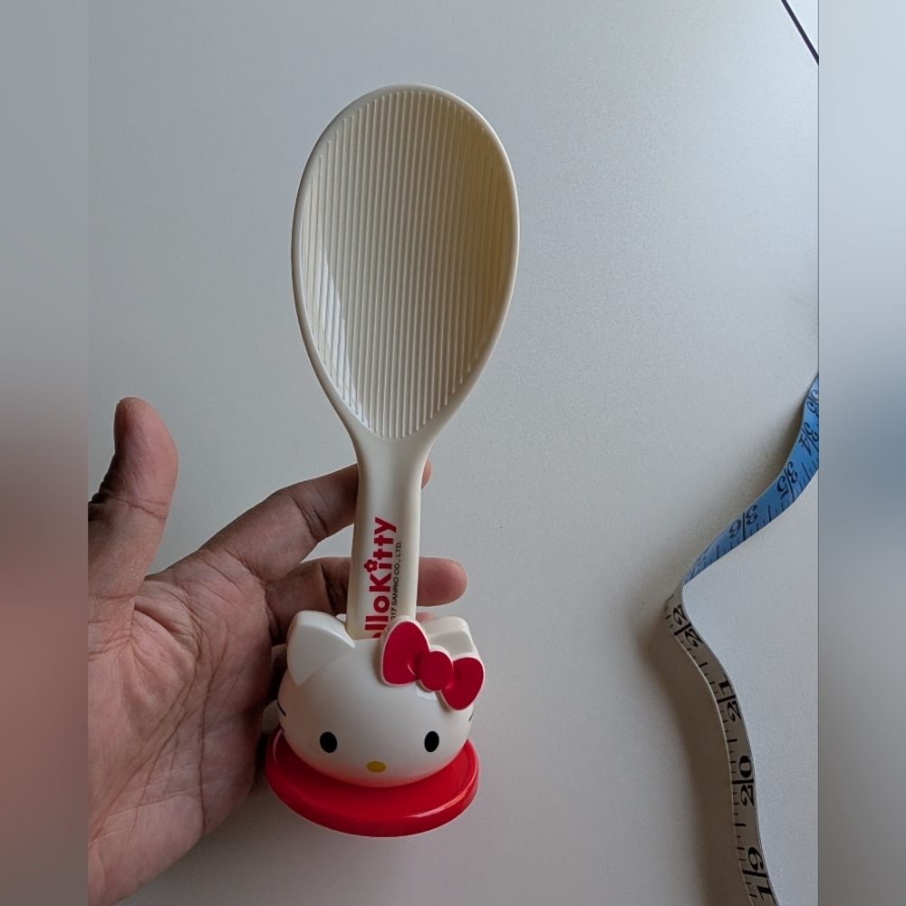 NWOT - Licensed - Hello Kitty Rice Paddle with Stand